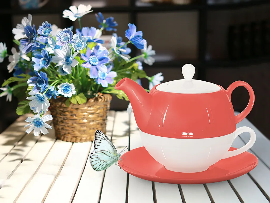 

Чайный сервиз Tea & home e.U., красный
