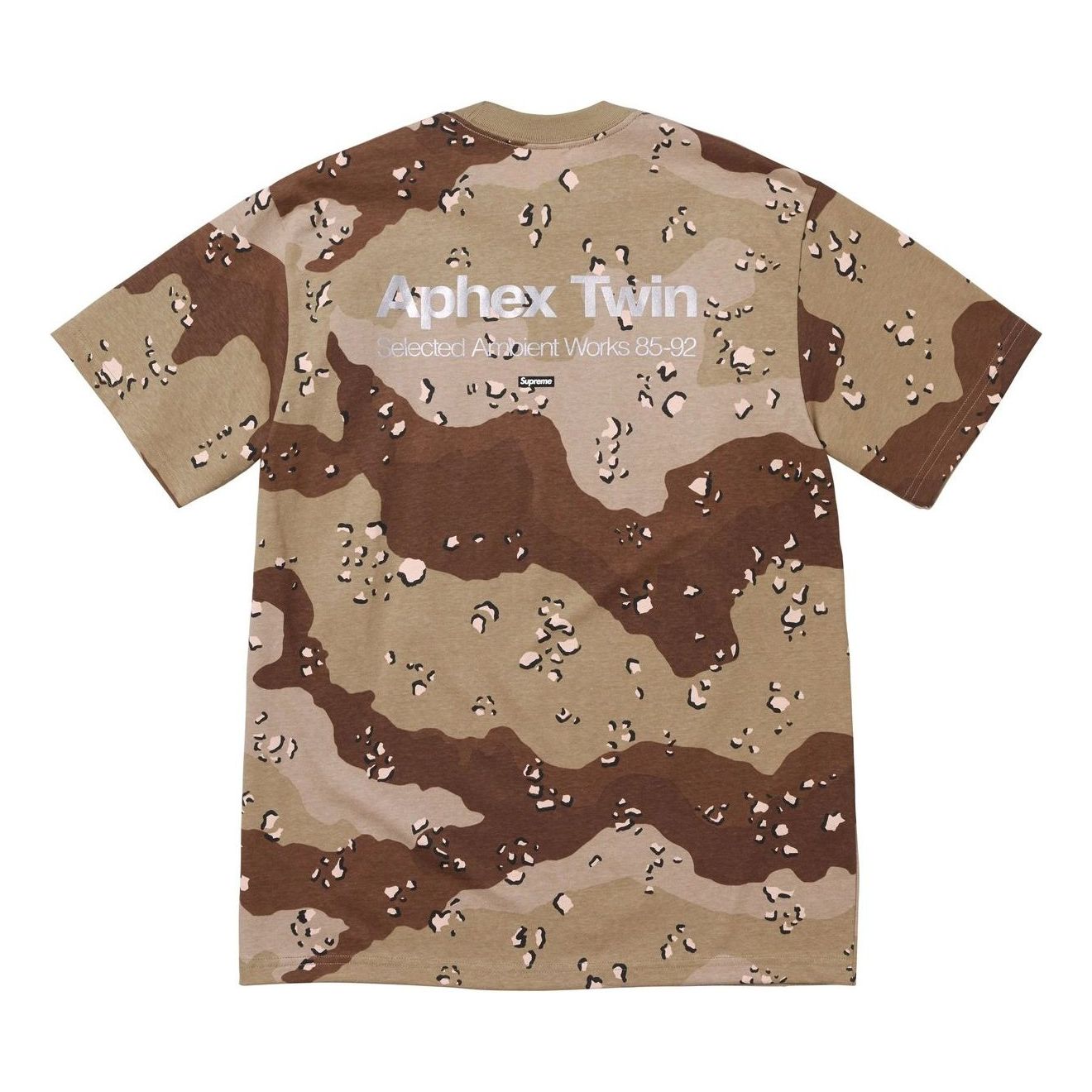 Футболка Supreme x Aphex Twin Ambient Works 'Chocolate Chip Camo' — фото 2