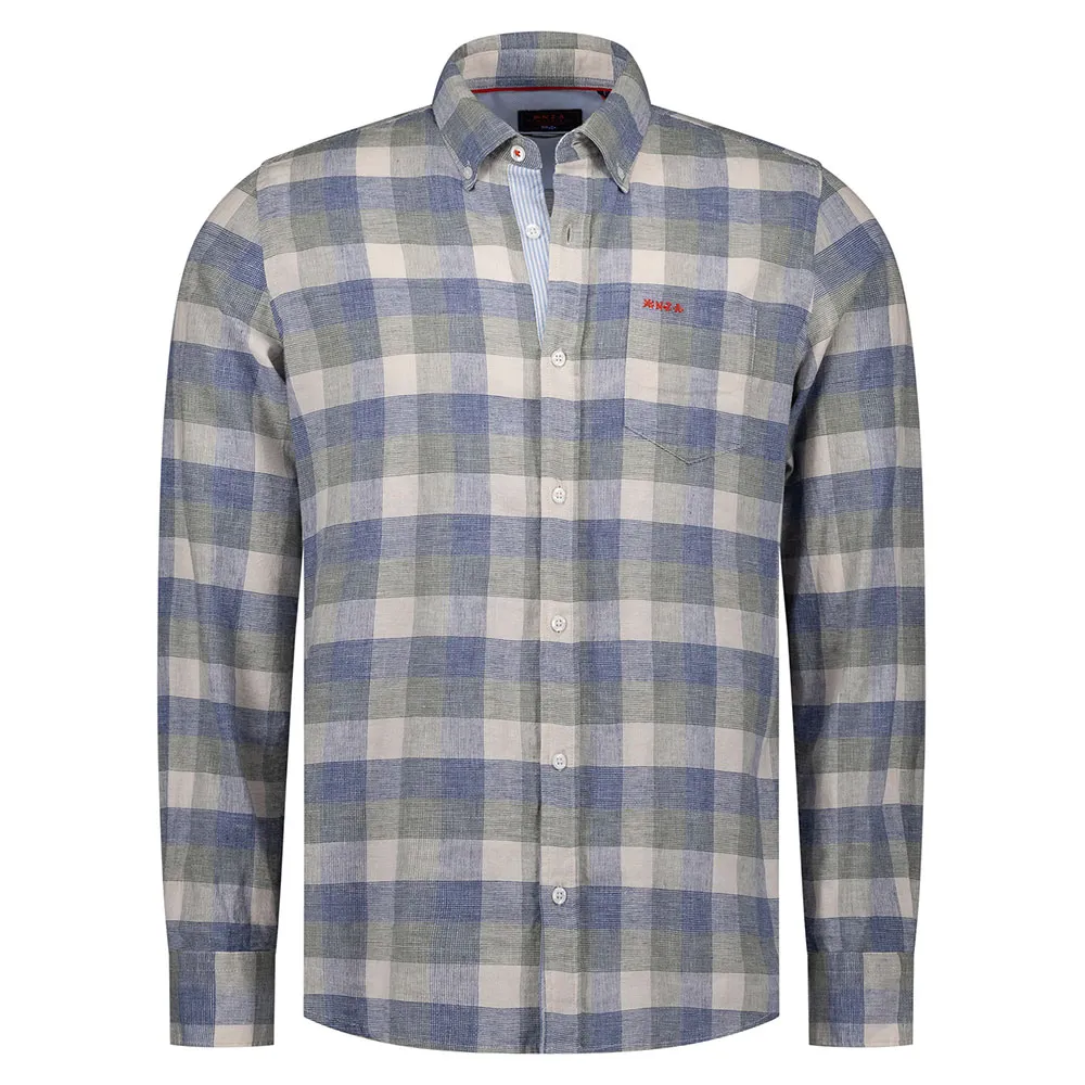 

Nza Новая Зеландия 26AN530 рубашка с длинным рукавом Nza new zealand, синий