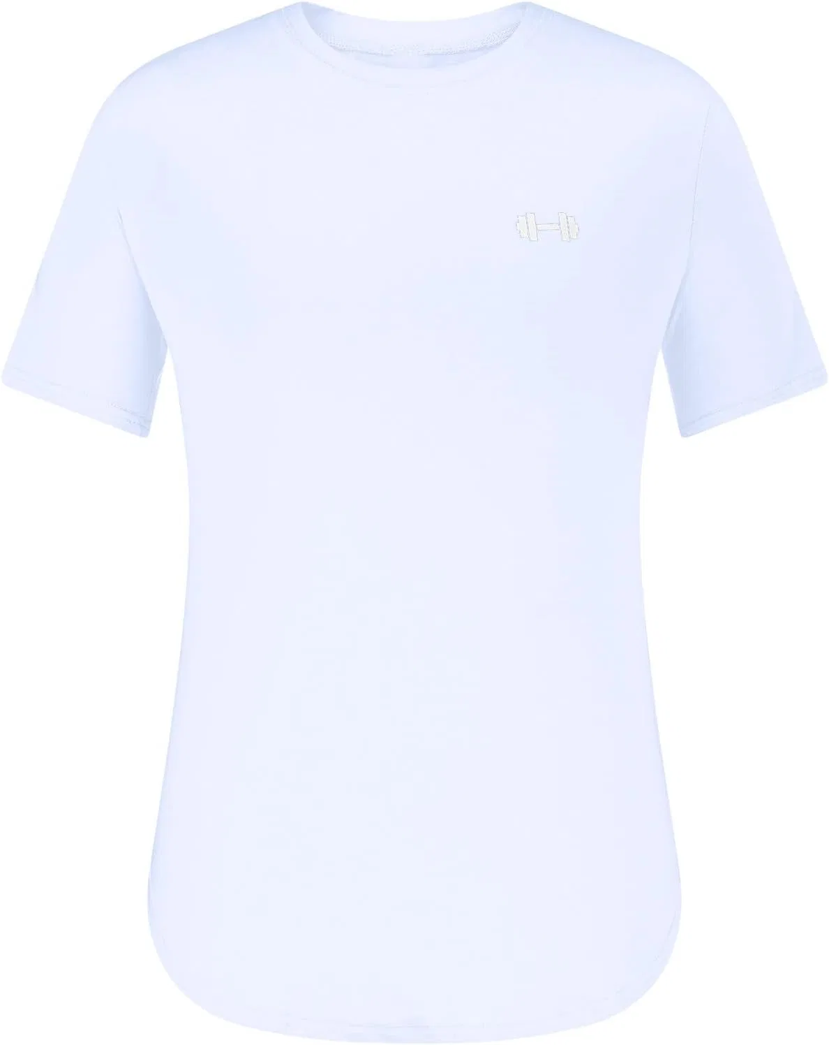 Футболка мужская спортивная, White