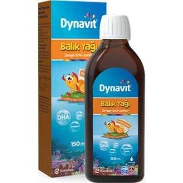 

Dynavit Сироп с рыбьим жиром 150 мл