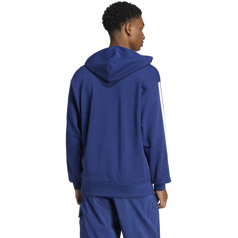 Толстовка Essentials с тремя полосками из французского трикотажа Adidas, мультиколор — фото 3