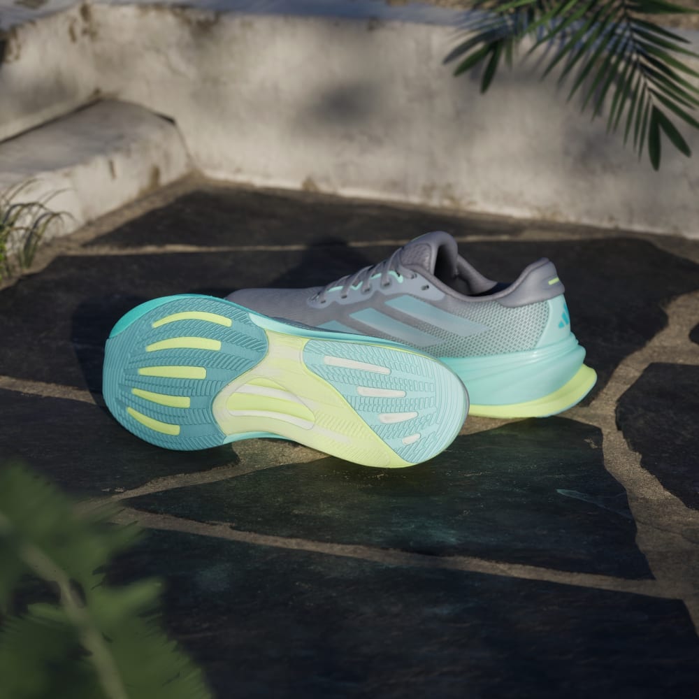 Кроссовки Adidas Supernova Rise 2 Running Shoes, цвет Grey/Magic Grey Met/Flash Aqua — фото 3