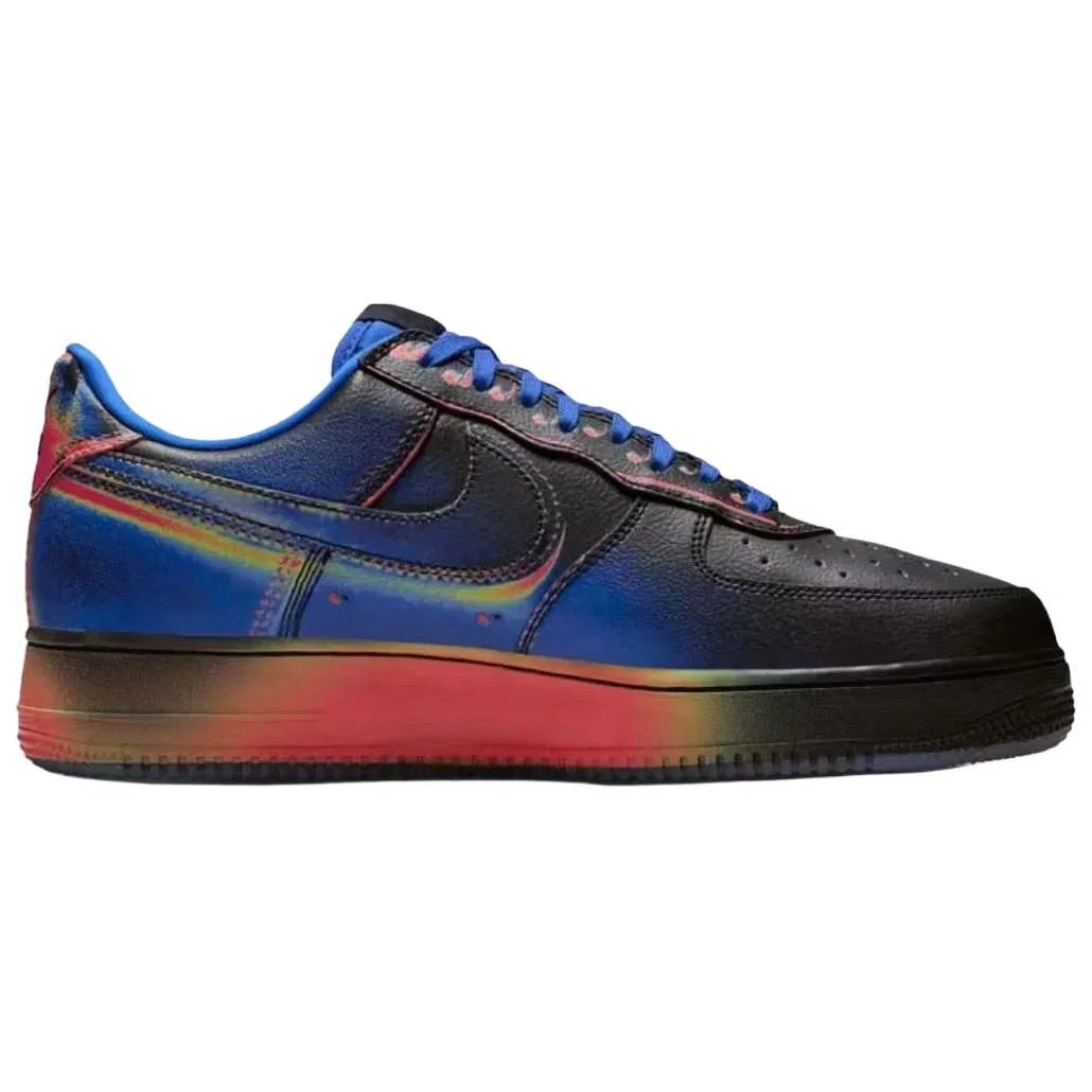 Кроссовки скейтбординг Nike Air Force 1 Low Black Blue — фото 3