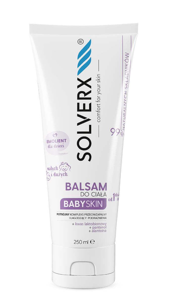 

Лосьон для тела для детей Solverx Baby Skin, 250 мл