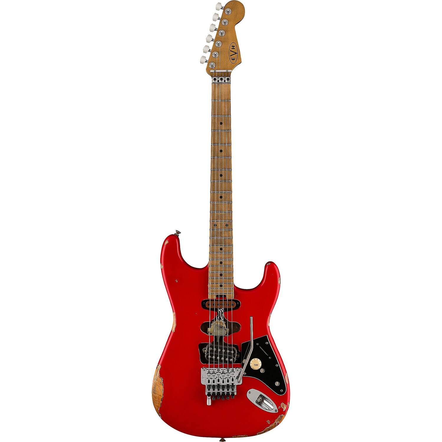 

Электрогитара EVH Frankenstein Series Relic, красная
