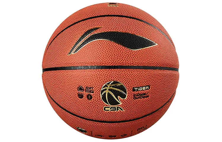 

LINING Коллекция CBA баскетбольный мяч PU коричневый размер 7 тренировочный матчевый мужской