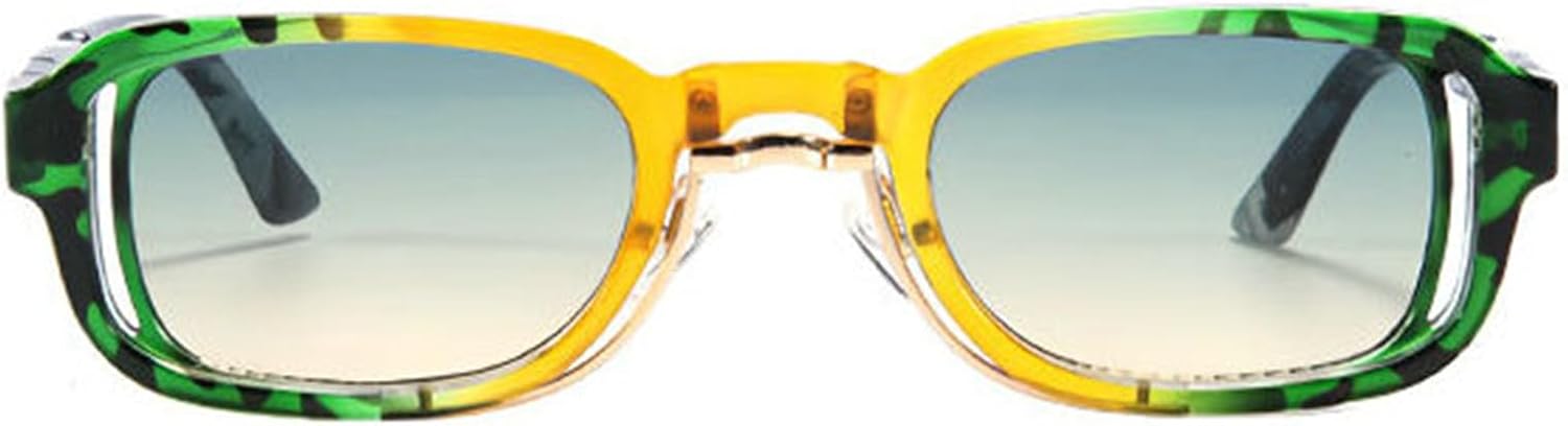 

Солнцезащитные очки Willochra в стиле ретро, ​​квадратные, для женщин и мужчин, прямоугольные, с градиентным переходом цвета, классические, винтажные, с защитой от УФ-излучения UV400, в стиле панк, C2