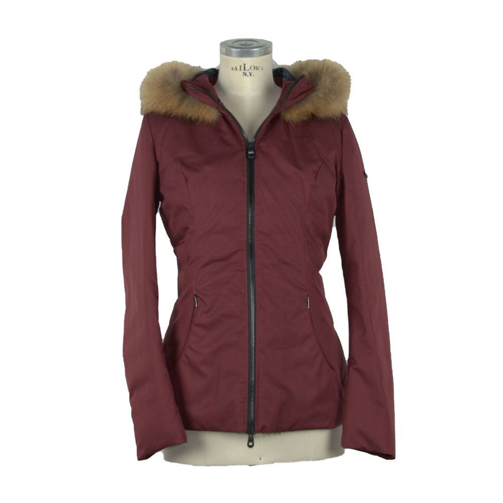 

Красная женская куртка из полиэстера Refrigiwear