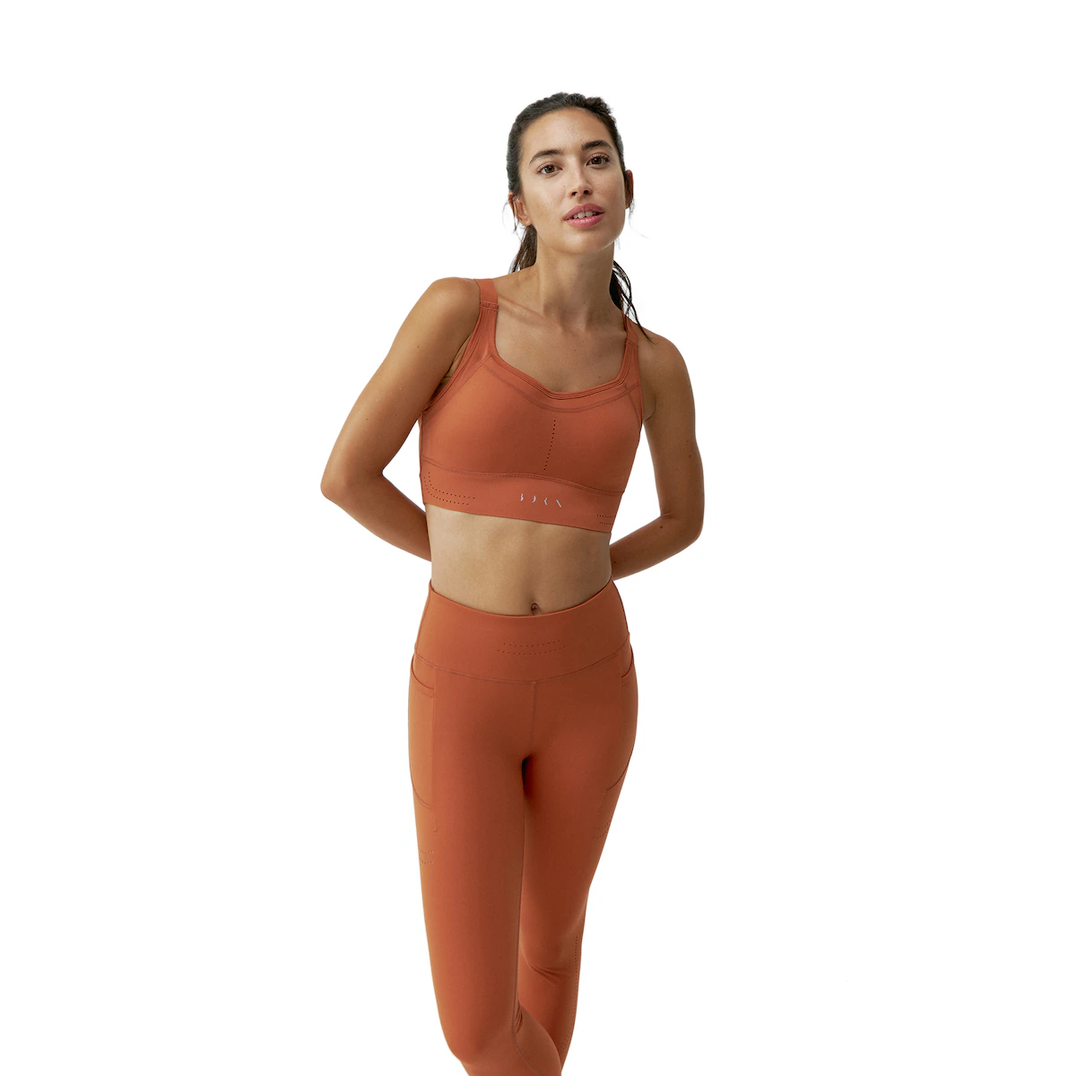 

Unai Born Living Yoga Женский топ для йоги, оранжевый