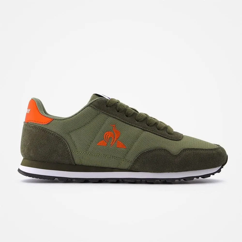 Кроссовки Le Coq Sportif Unisex Astra Olive Night/Spicy Orange Low Top — фото 4