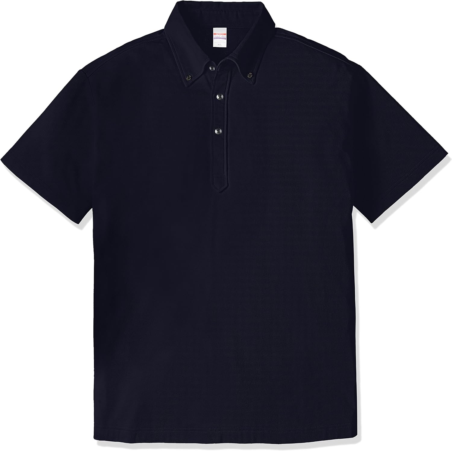 

Мужская поло-рубашка United Athle 505201 Dry Kanoko Utility, плотность ткани 5,3 унции, на пуговицах, темно-синий