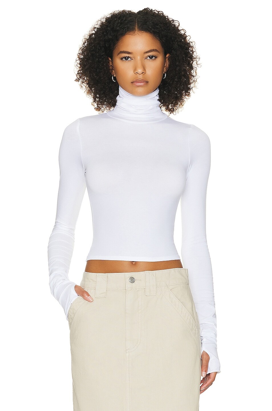 

Водолазка Helsa Jersey Long Sleeve, белый