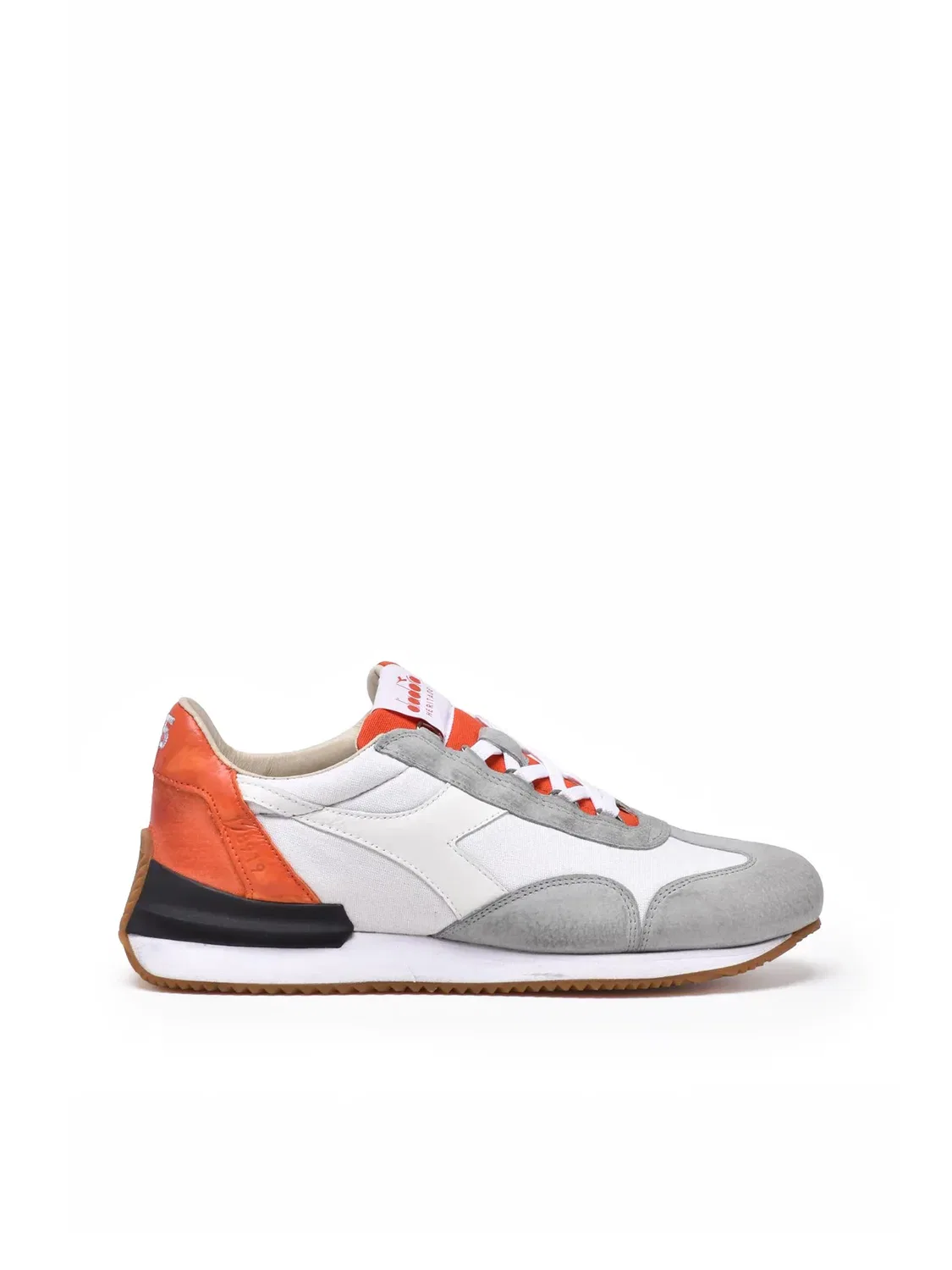 DIADORA HERITAGE Кроссовки Equipe из белой и серой кожи и полиэстера