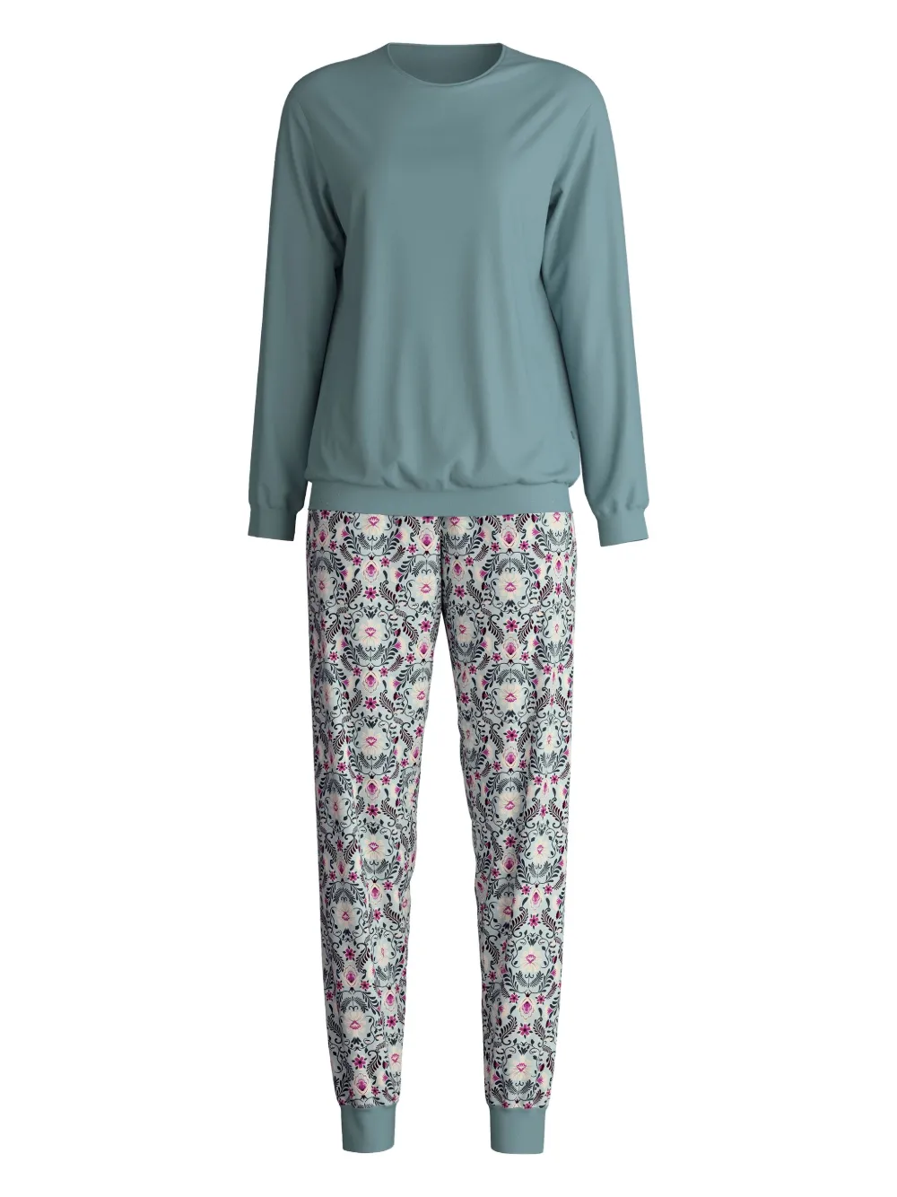 

Пижама с цветочным принтом CALIDA, синий