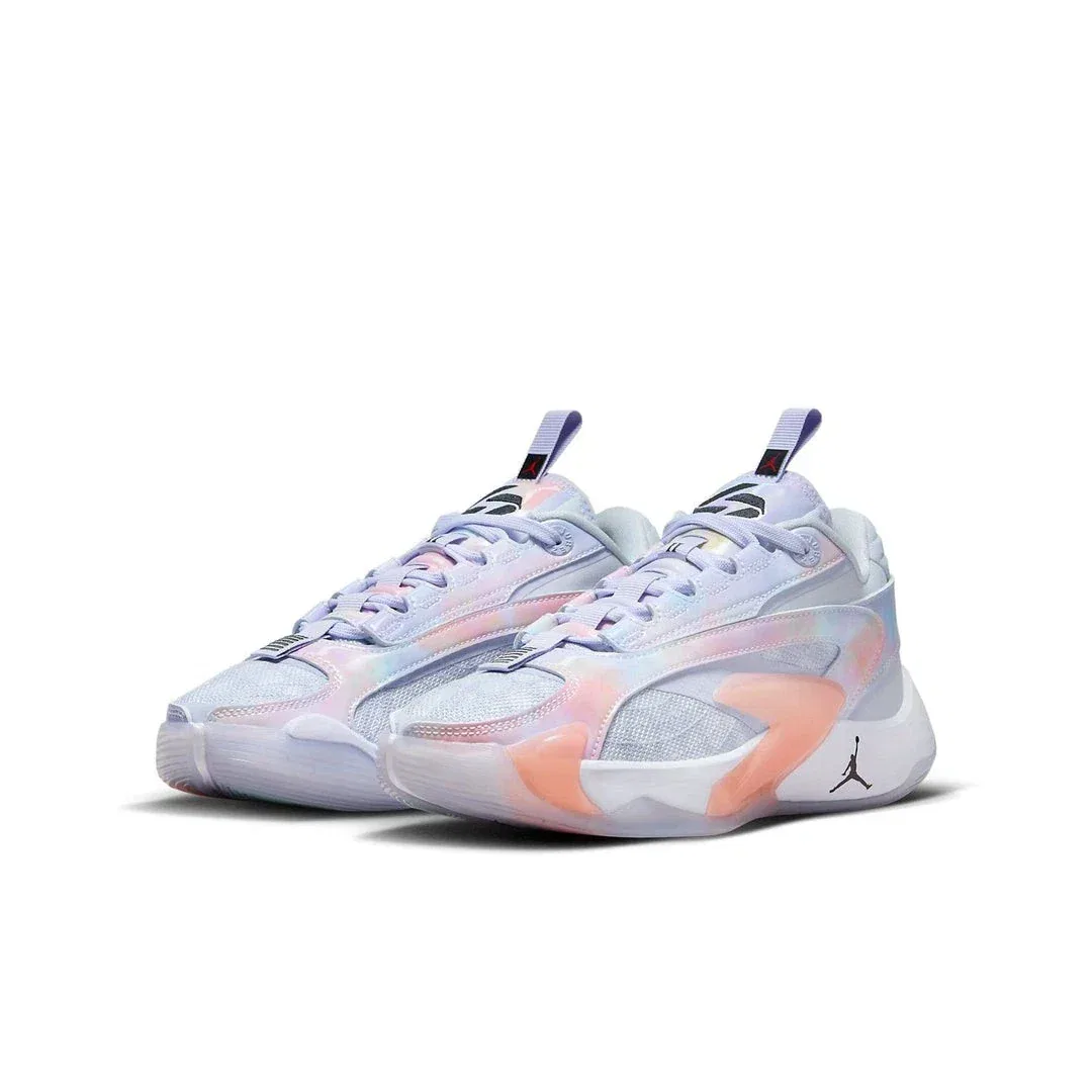 Детские кроссовки Air Jordan Luka 'Nebula' DZ3498 - серые баскетбольные кроссовки HTAT46