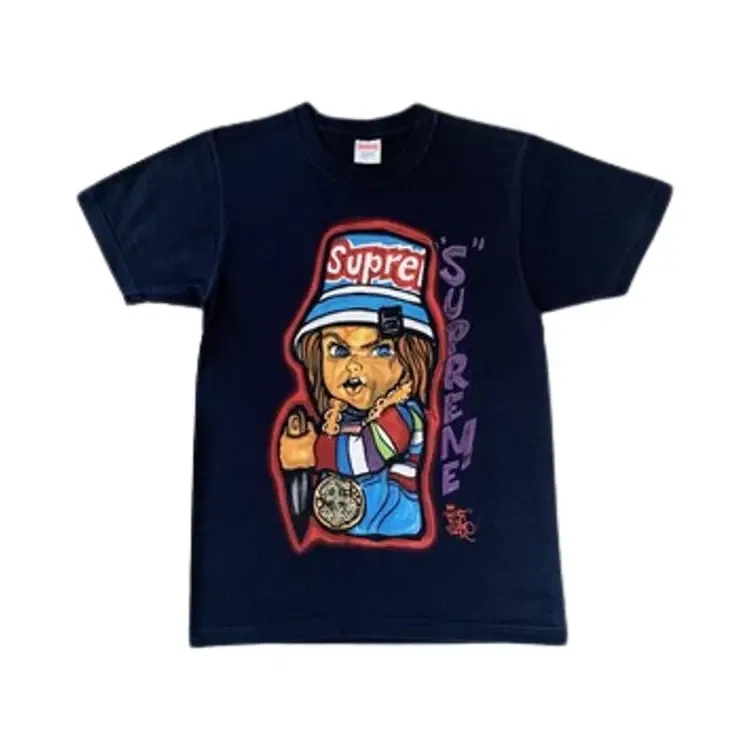 Футболка Supreme Forty Deuce Chucky Tee, синий