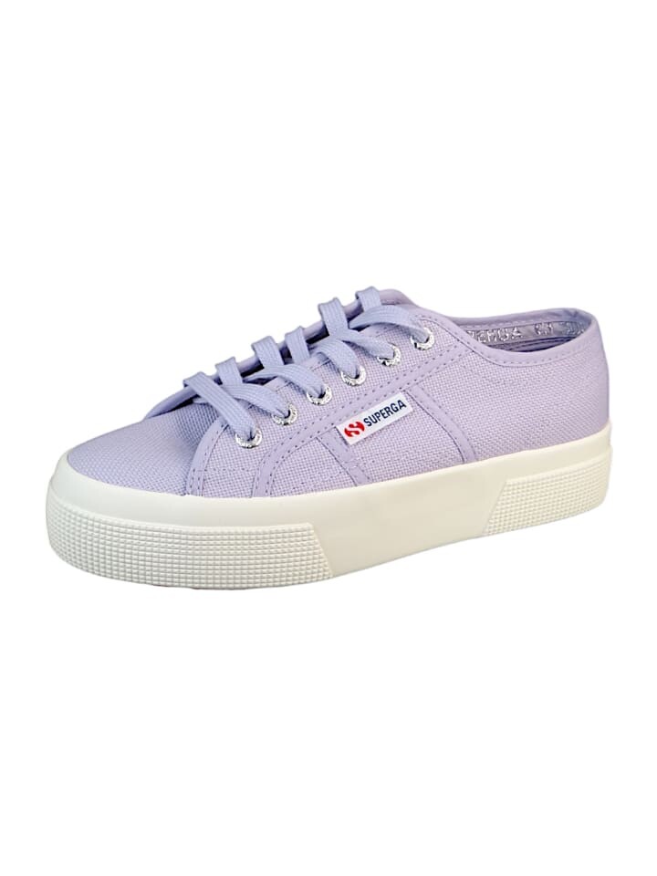 Кроссовки на шнуровке Superga — фото 2