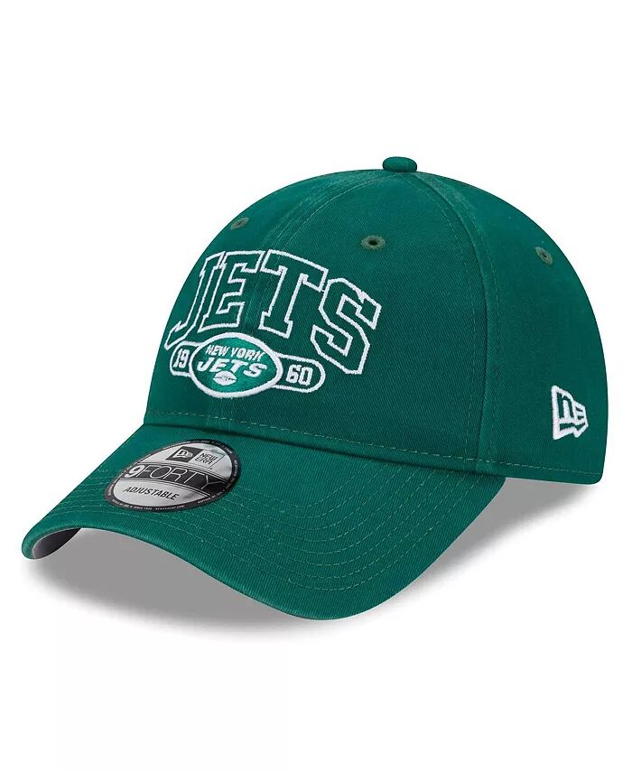 

Молодежная зеленая кепка New York Jets Outline 9FORTY Adjustable Hat New Era