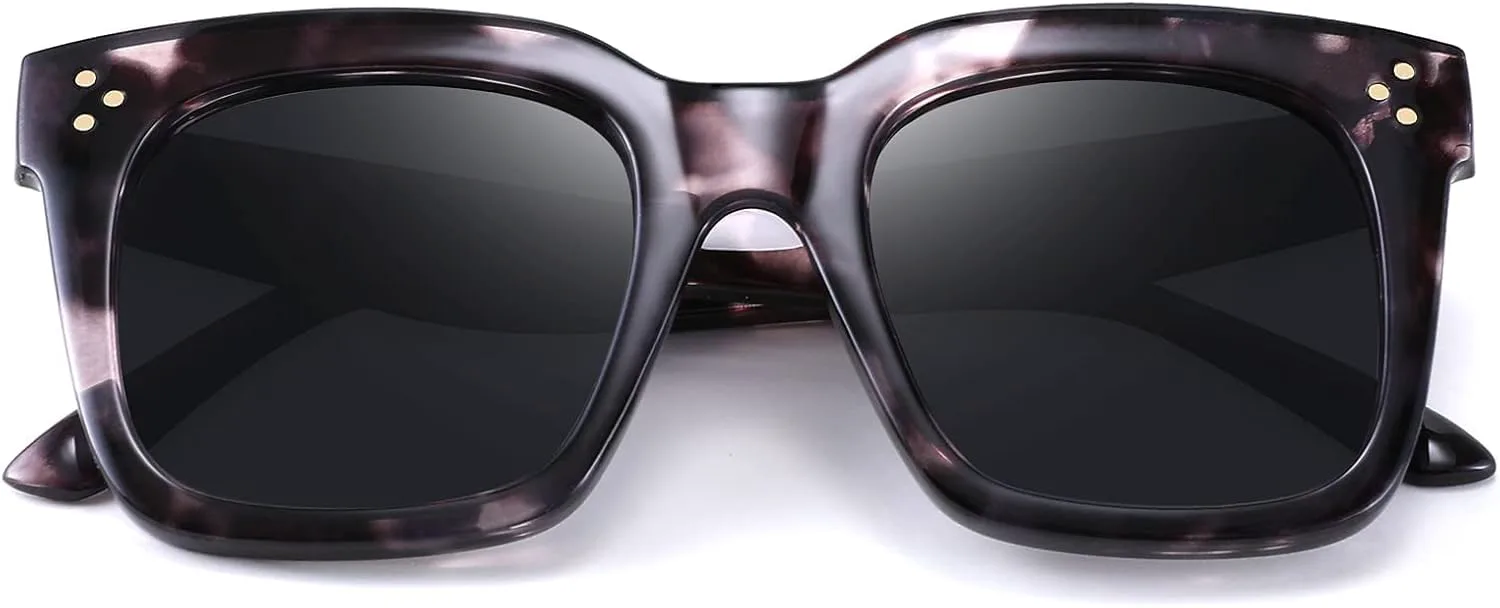 

FEISEDY Винтажные женские солнцезащитные очки-бабочки, дизайнерские, роскошные, квадратные, с градиентным переходом цвета, модель B2486, Grey Leopard Camo