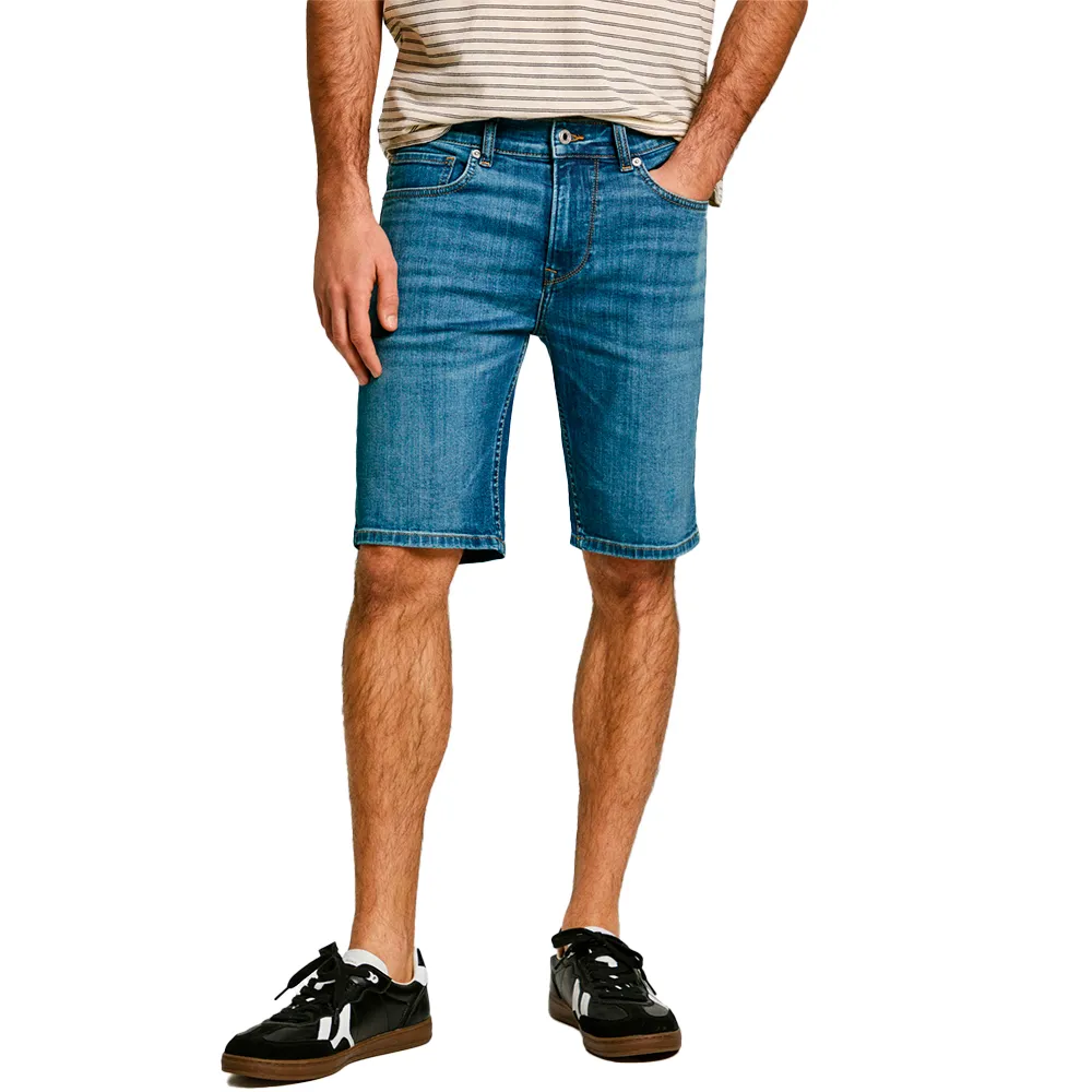 

Шорты Pepe Jeans Slim Hatch denim, синий