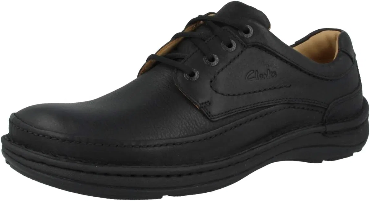Оксфорды из кожи, Clarks, черный — фото 4