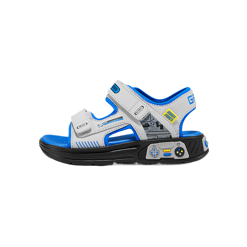 

Детские сандалии для мальчиков с низким верхом Skechers Kids, серый