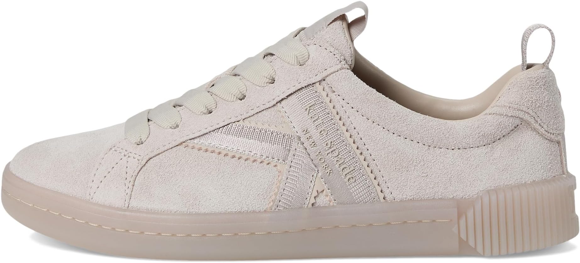 Кроссовки Kate Spade New York Women's K As In Kate Suede Court Sneaker, Quartz Pebble — фото 4