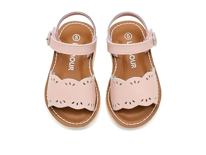 Сандалии с открытым носком Ella L'Amour Shoes Kids, Pink — фото 3