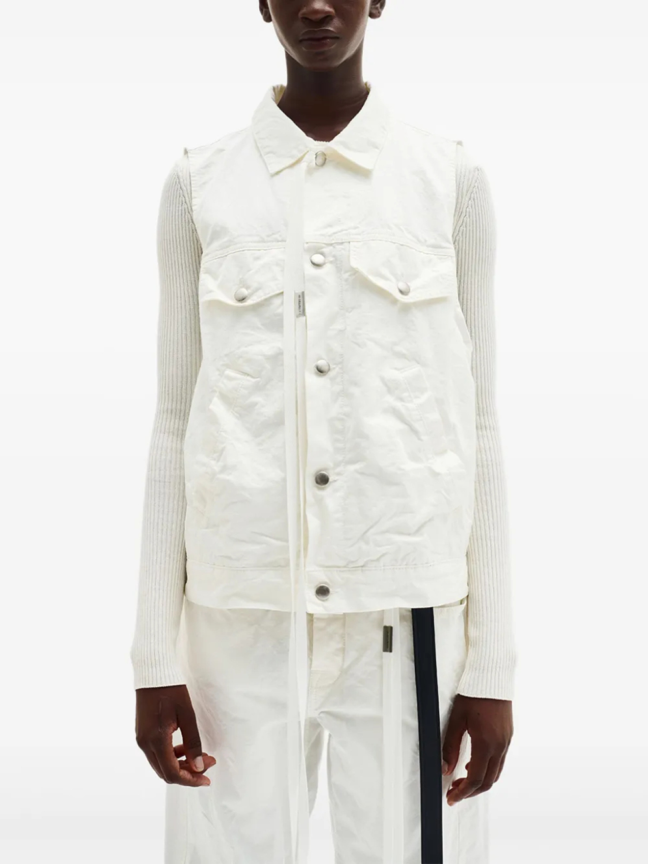 

Ann Demeulemeester жилет Juliette, белый