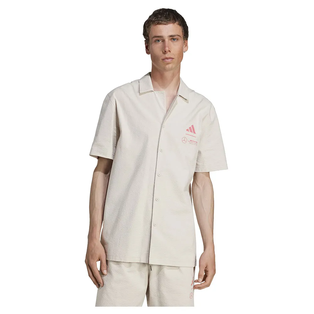 

Рубашка с коротким рукавом adidas Mercedes-AMG Petronas Formula One Team Summer, бежевый