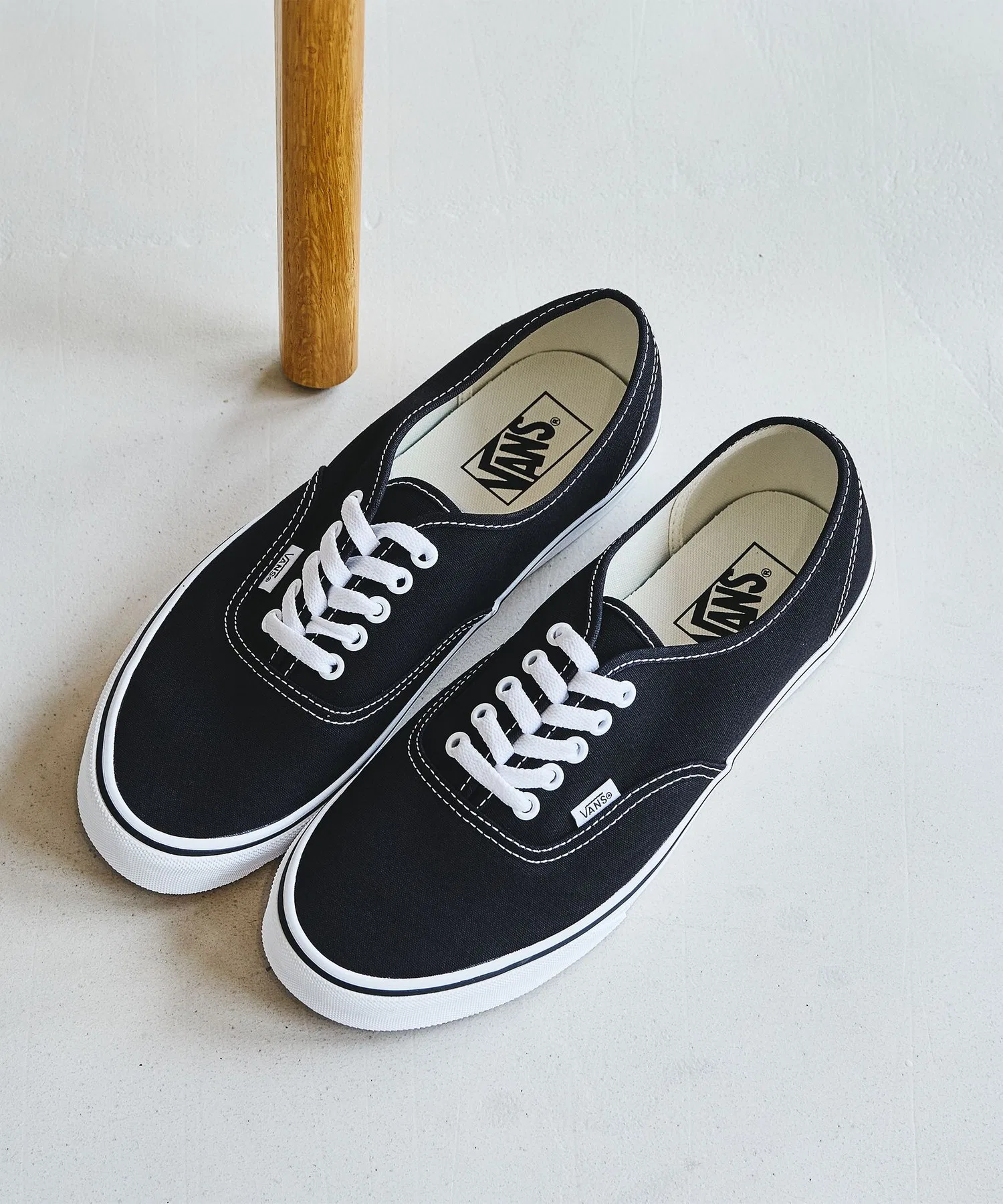 Мужские кеды VANS Authentic чёрные