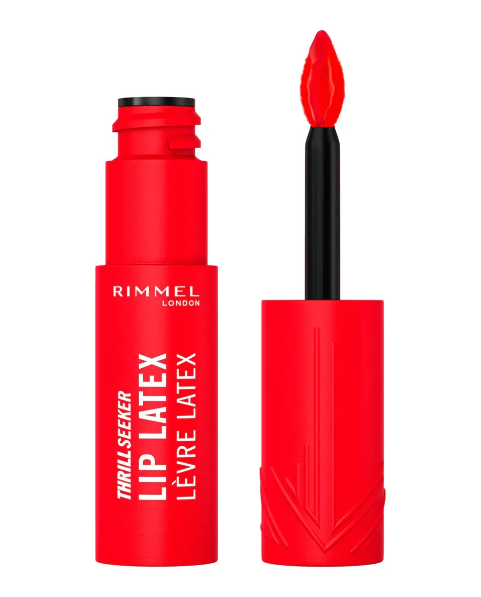 Блеск для губ Thrill Seeker Lip Latex Lip Gloss London Rimmel, 350 Spicy — фото 2
