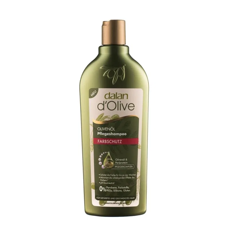 Шампунь «d'Olive Colour Protection» для окрашенных волос от Dalan, 3 x 400 мл Dalan