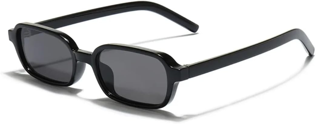 

Модные маленькие прямоугольные солнцезащитные очки для женщин, защита от УФ-излучения UV400, леопардовый принт, зеленые солнцезащитные очки для мужчин, панк-очки UUPTTPL, C1 Black Black