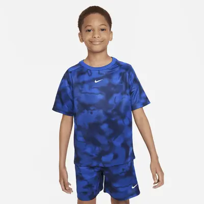 

Топ Nike Dri-FIT Multi+, цвет Game Royal/White
