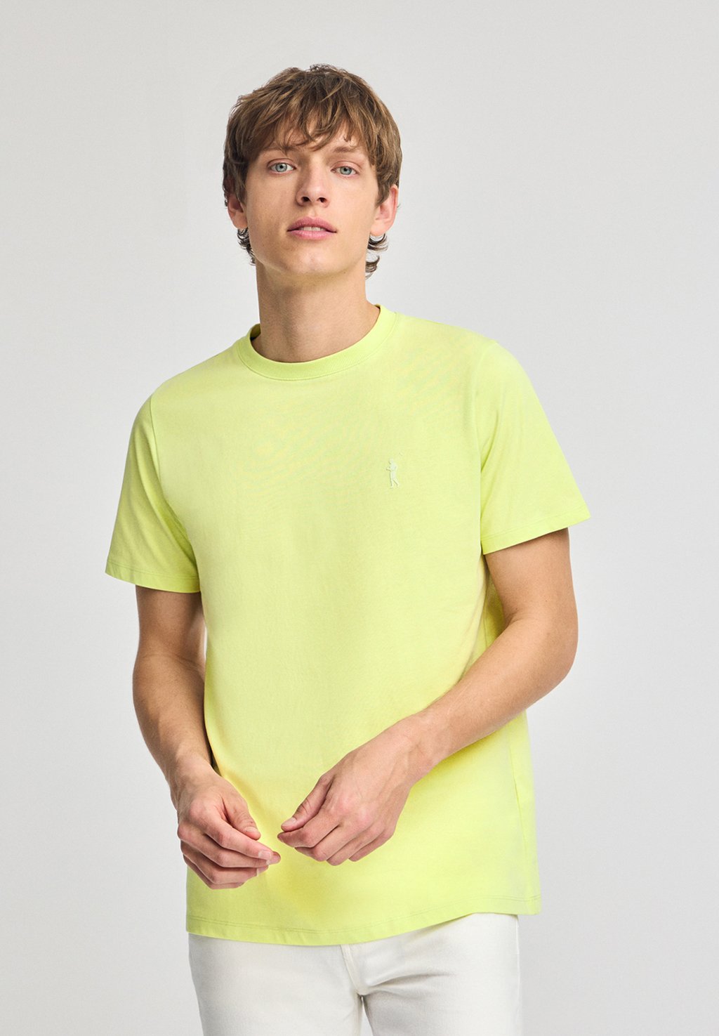 

Базовая футболка SHORT SLEEVE CREWNECK BIG RIGBY GO Polo Club, зеленый