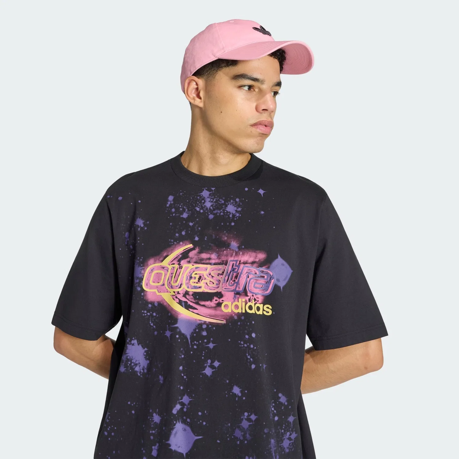 Футболка Adidas Originals Adilenium Season 5 Questra черного цвета — фото 4