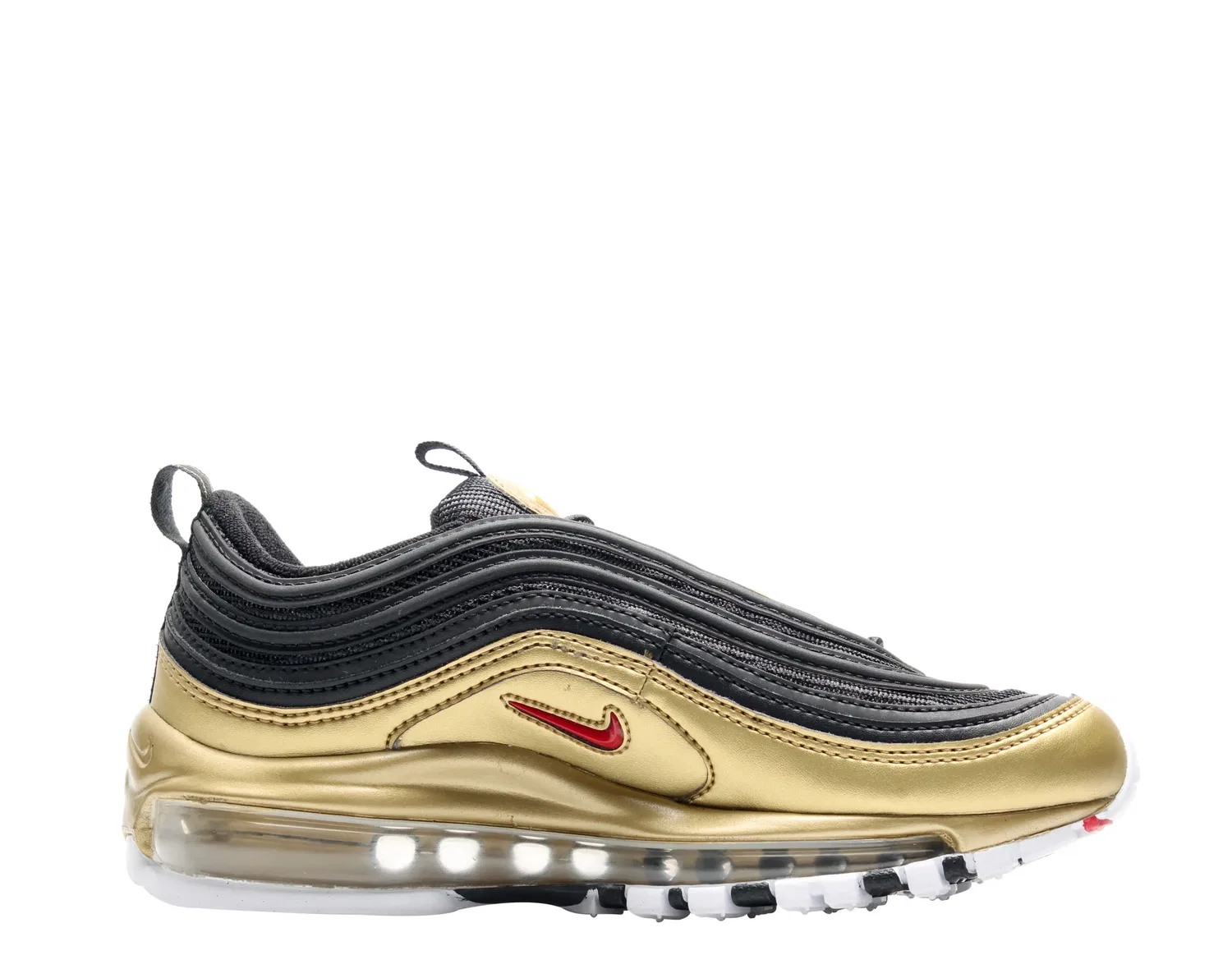 Кроссовки Nike Air Max 97 QS Black/Varsity Red/Gold AT5458-002 — фото 2