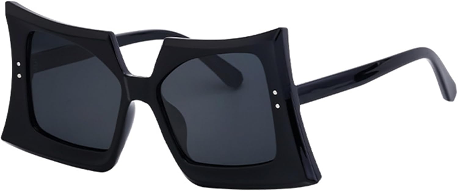 

bullabulling Сексуальные солнцезащитные очки в стиле панк Y2k для женщин, 2025 год, роскошные винтажные солнцезащитные очки для женщин, ретро многоугольные очки, защита от УФ-излучения UV400, C7