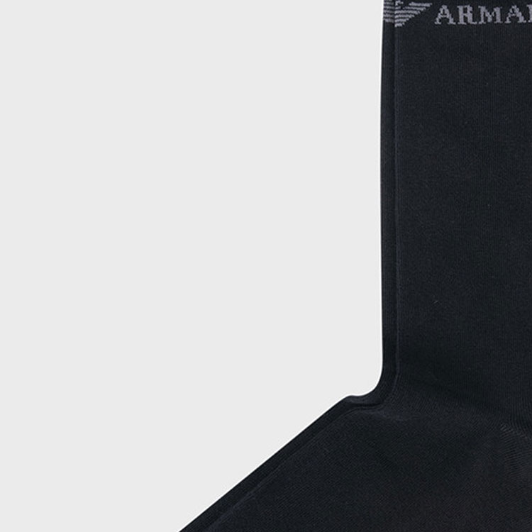 Носки до колена мужские 3 пары черные EMPORIO ARMANI — фото 3