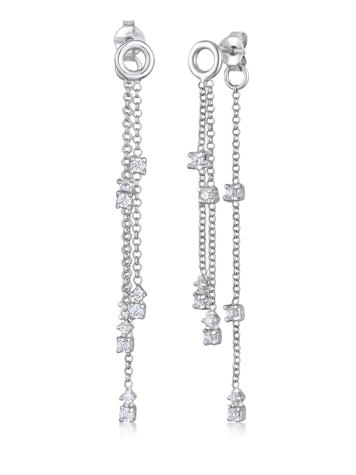 

Elli Серьги в форме круга из серебра 925 пробы