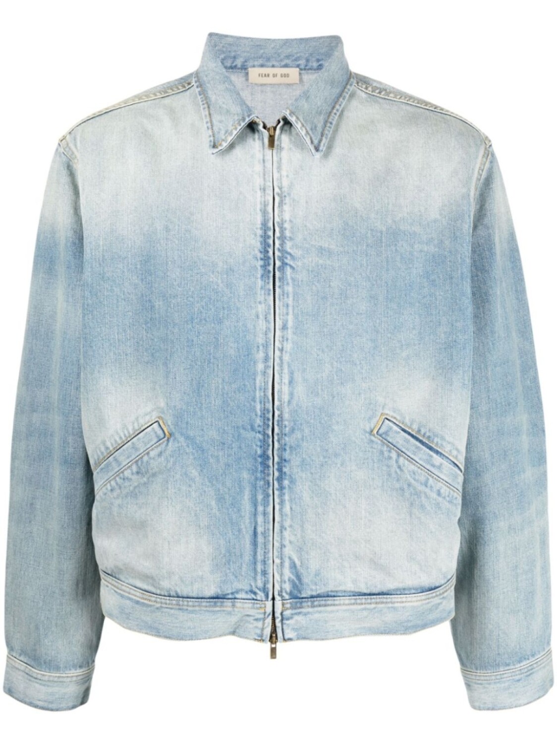 

Fear Of God джинсовый бомбер на молнии, синий