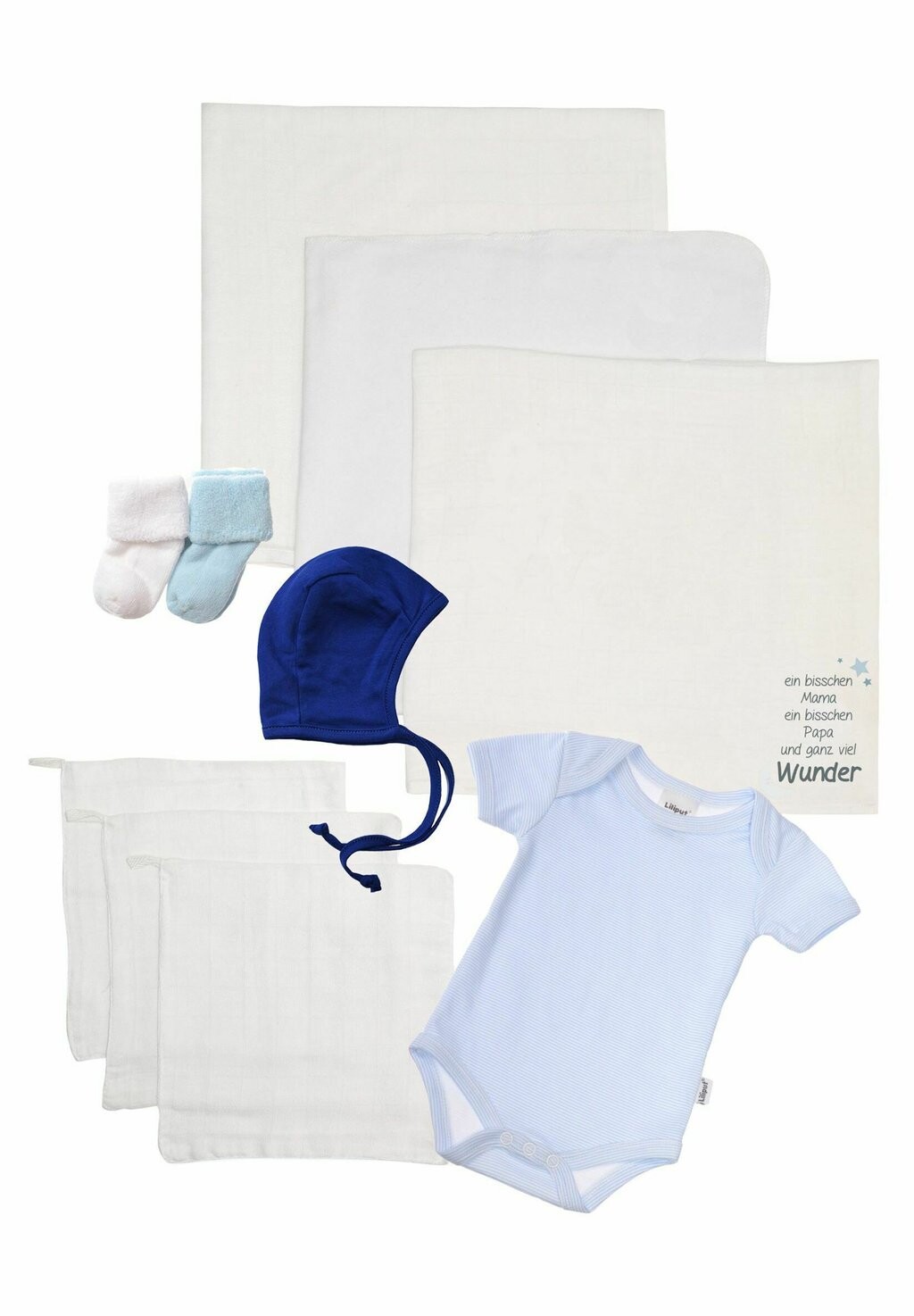 

Подарок на рождение 10 PACK Liliput, цвет weiß/blau