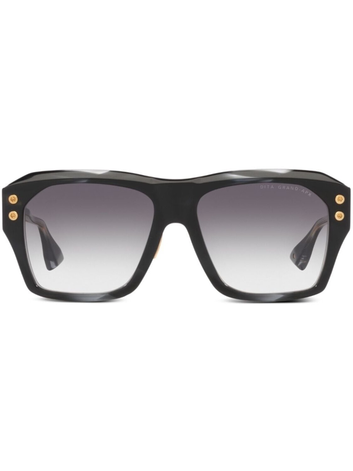 

Солнцезащитные очки в квадратной оправе Dita Eyewear, черный