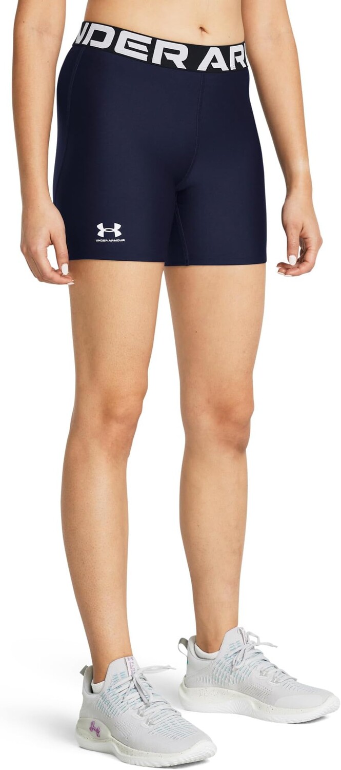 

Шорты Under Armour Heatgear Authentics Middy Shorts, цвет Midnight Navy/White