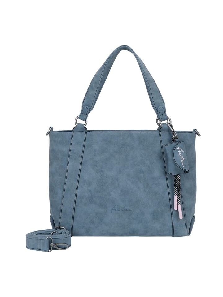 

Шоппер Fritzi aus Preußen Bitzi08 Shopper Tasche 38 cm, цвет blue grey