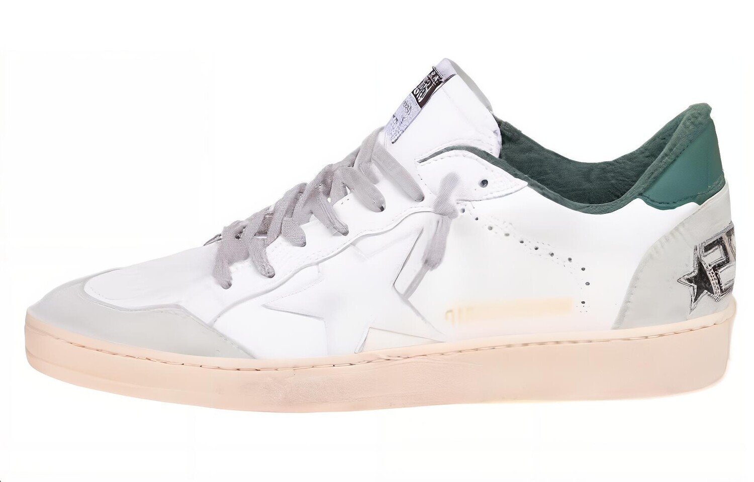 

Кроссовки Golden Goose Ball Star Leather Sneakers, серый/белый