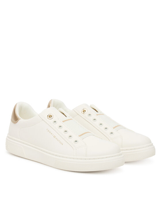 Кроссовки Low Cut Sneaker T3A9-33983-1355 D Tommy Hilfiger, белый — фото 2