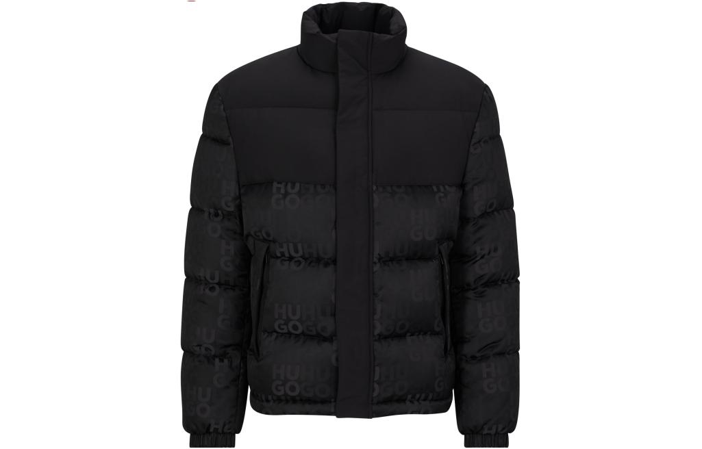 

HUGO BOSS Пуховик FW23 мужской черный